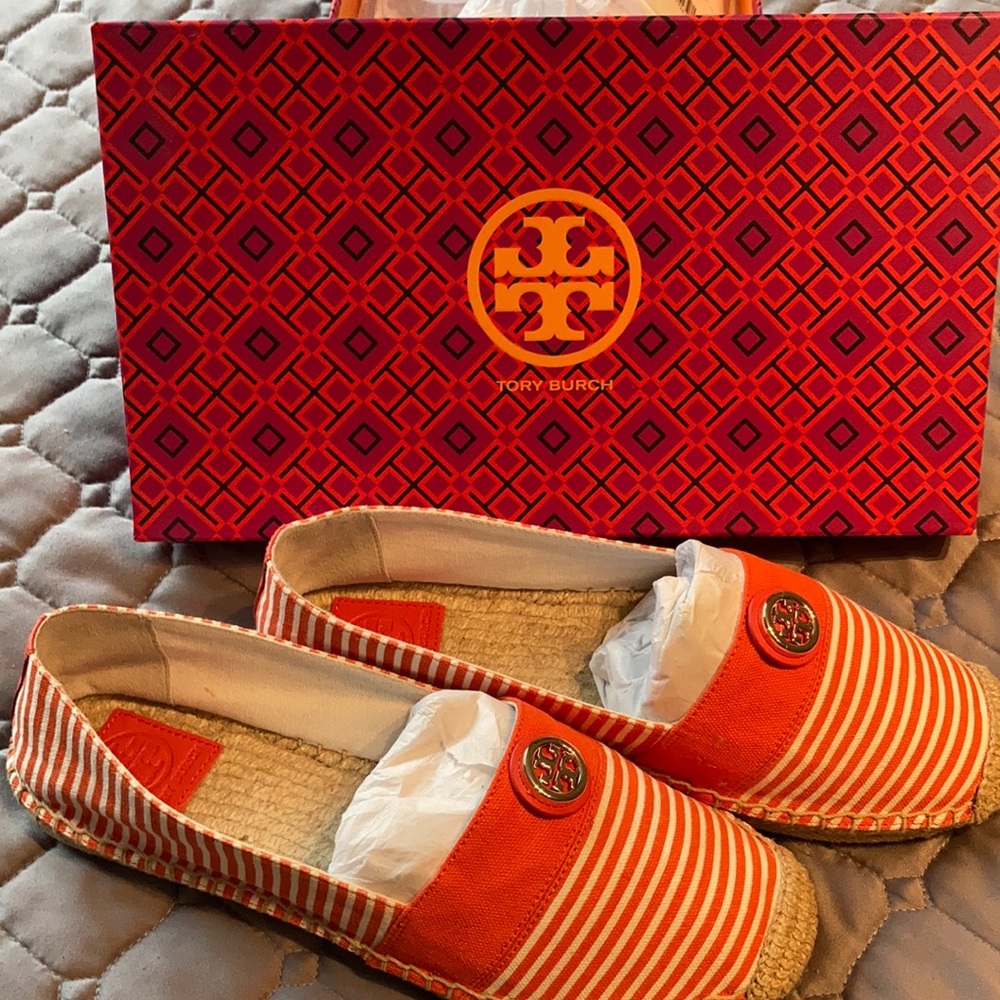 Tory Burch beacher striped espadrille